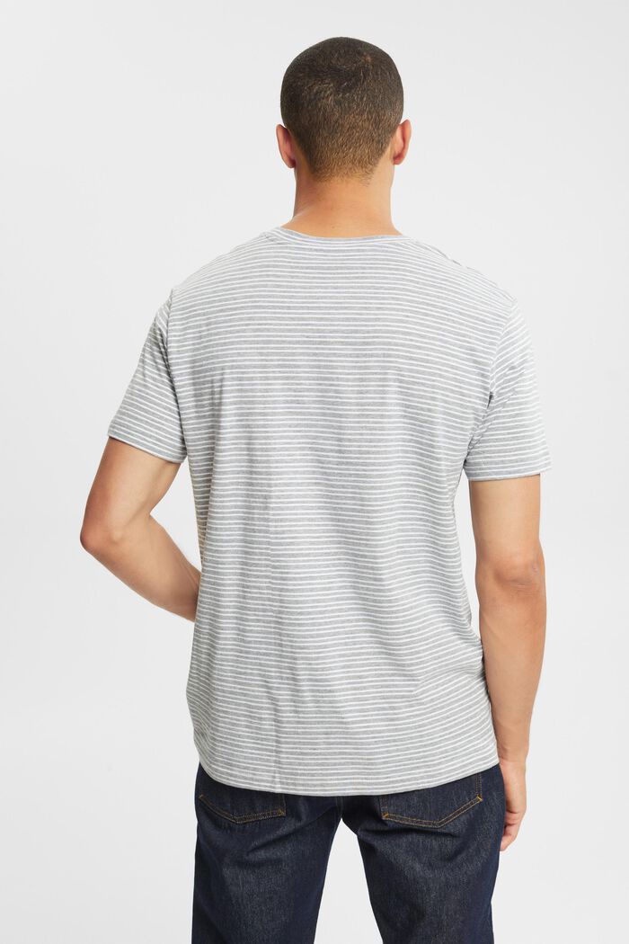 Žerzejové tričko, 100 % bavlna, MEDIUM GREY, detail image number 3