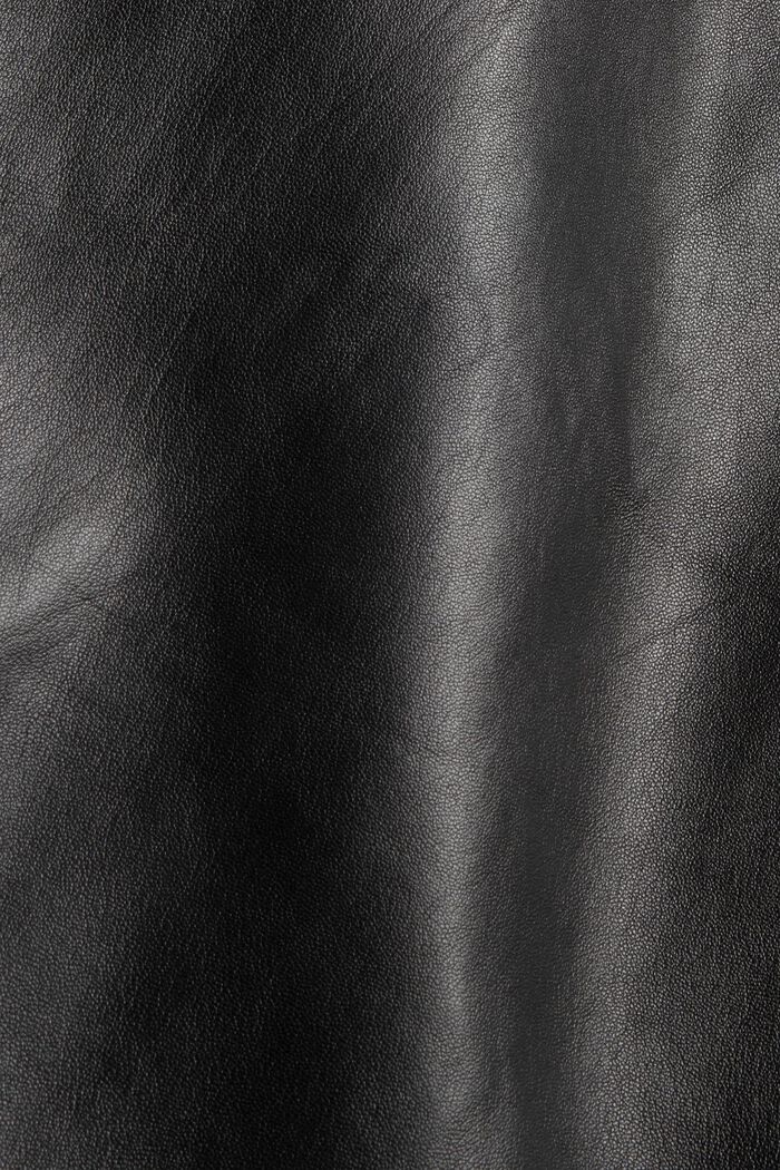 Halenkové šaty ze 100% jehnětiny, BLACK, detail image number 4