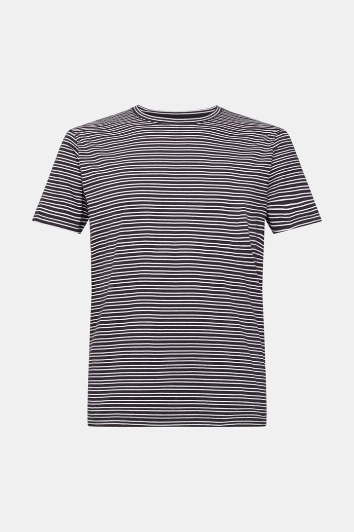 Žerzejové tričko, 100 % bavlna, BLACK, detail image number 6