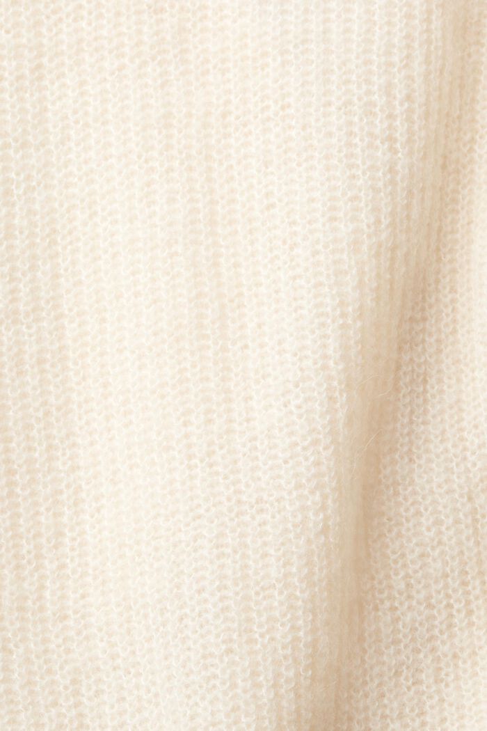 S vlnou/alpakou: pletený kardigan, DUSTY NUDE, detail image number 4