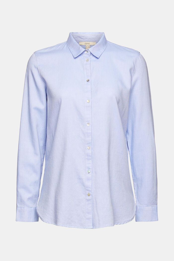 Košilová halenka ze 100% bavlny, LIGHT BLUE, detail image number 6