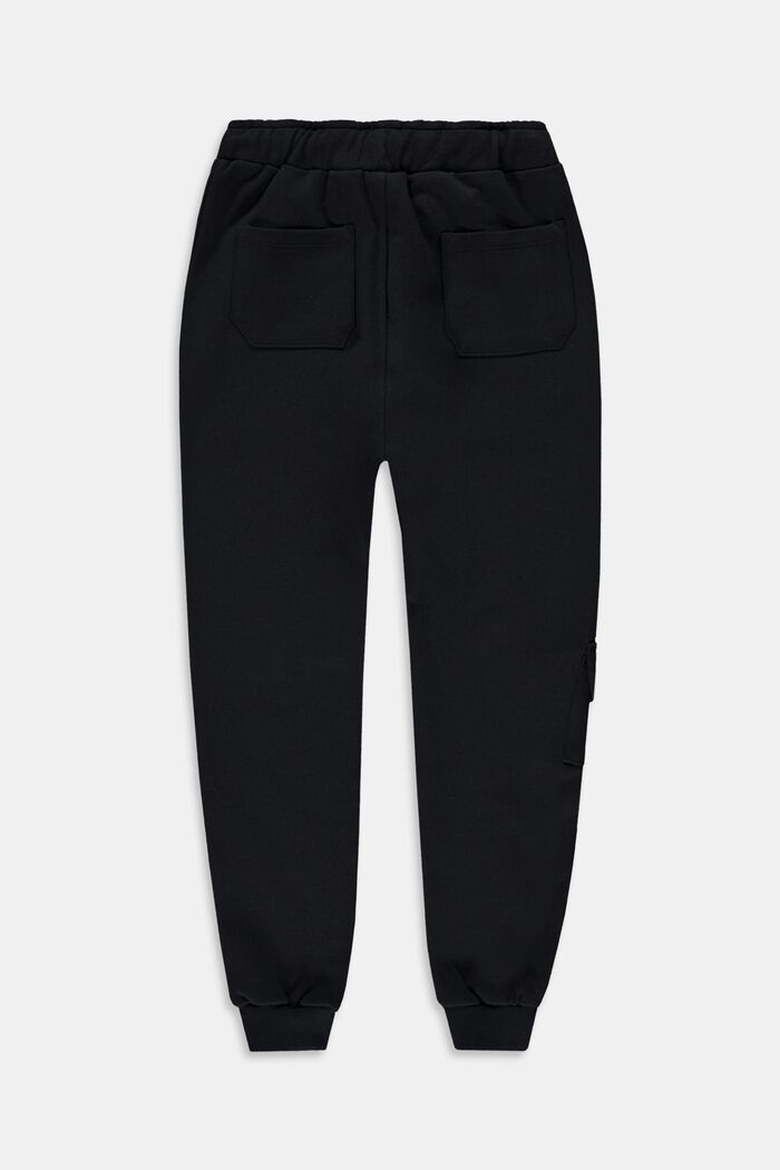 Bavlněné joggingové kalhoty, BLACK, detail image number 1