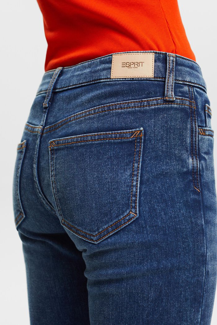 Strečové džíny s úzkým střihem Slim Fit, BLUE DARK WASHED, detail image number 3