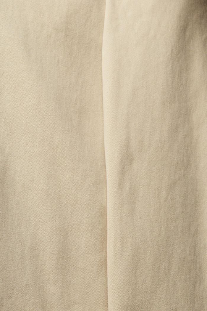 Kalhoty chino z bavlny, BEIGE, detail image number 1