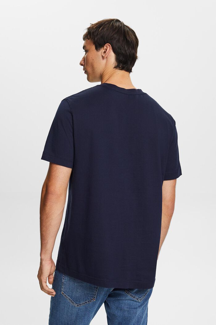 Tričko s potiskem na předním dílu, 100% bavlna, NAVY, detail image number 3
