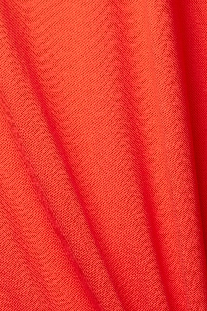 Polokošile z piké z bavlny, RED, detail image number 1