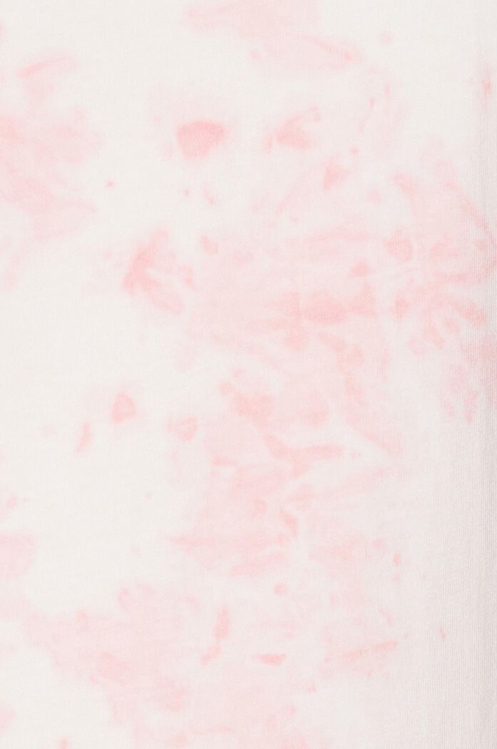 Bavlněné tričko, batika ice dye, BLUSH, detail image number 3