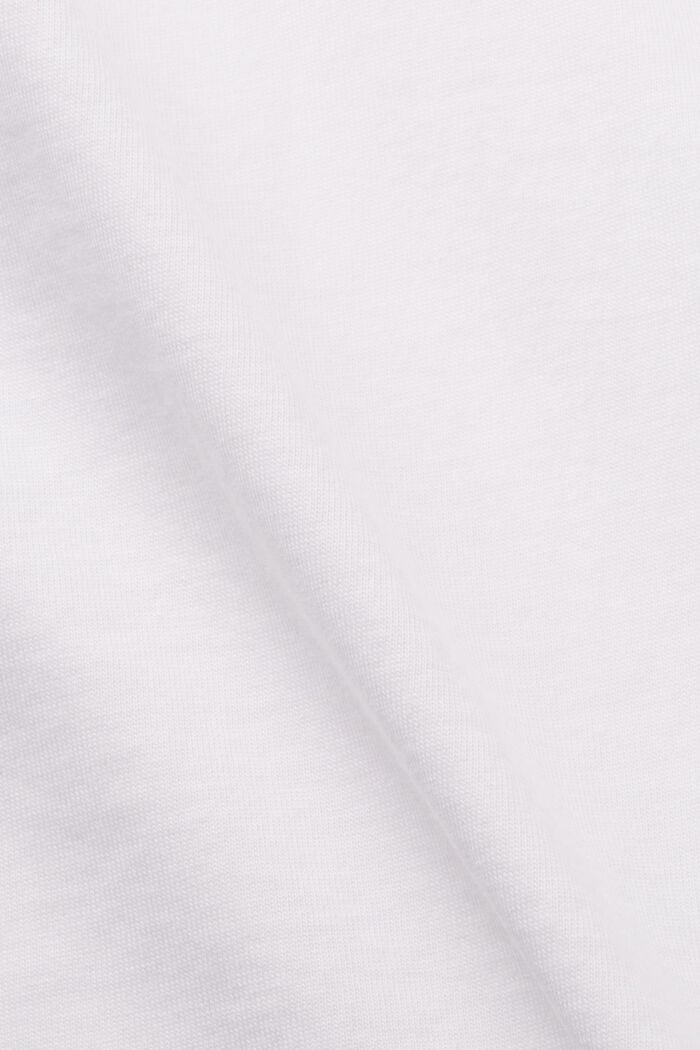 Tričko s dvoubarevným potiskem, 100 % bavlna, WHITE, detail image number 6