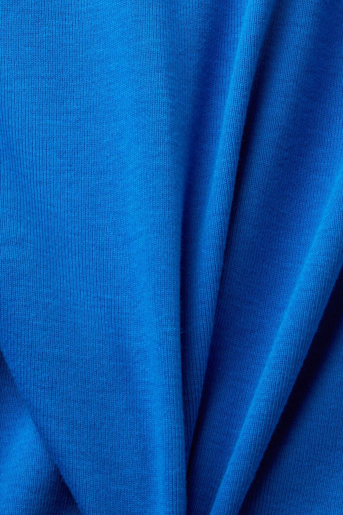 Žerzejové tričko se třpytivým logem, BRIGHT BLUE, detail image number 5