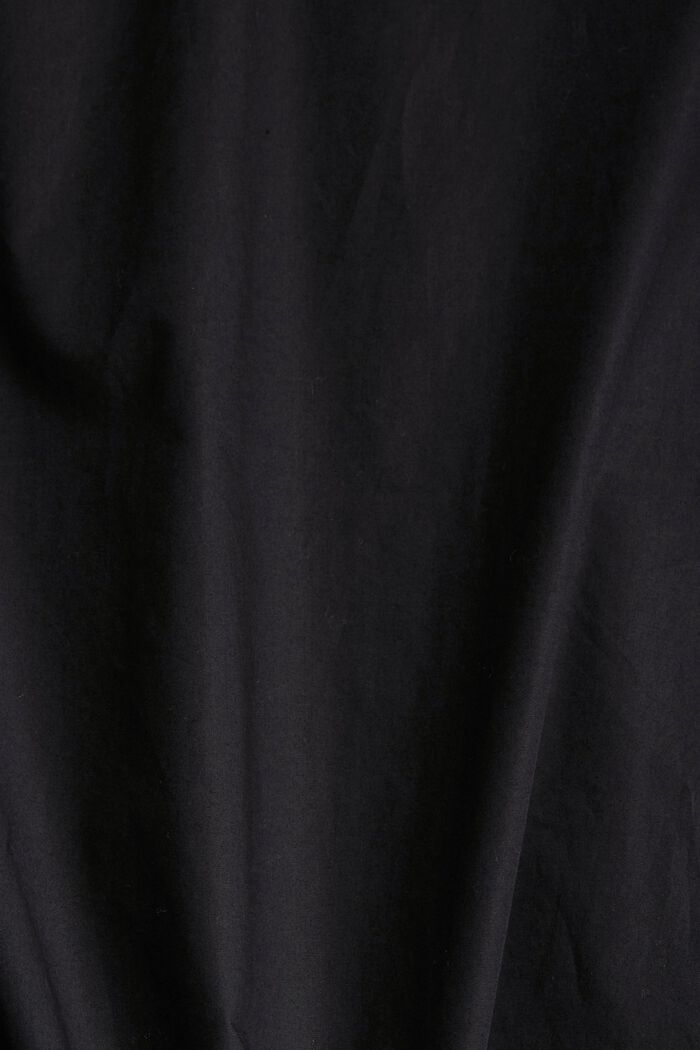 Košilová halenka ze 100% bavlny, BLACK, detail image number 4