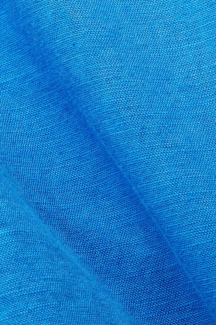 Halenka s prostřihem ve tvaru kapky, BRIGHT BLUE, detail image number 5