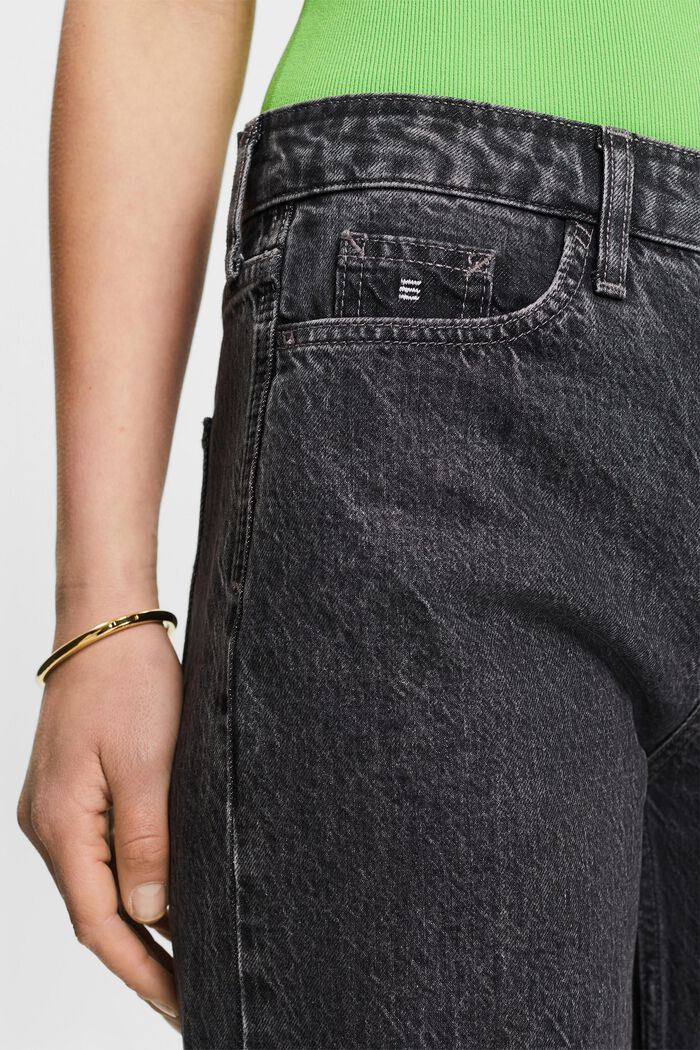 Volnější retro džíny s nízkou výškou pasu, BLACK MEDIUM WASHED, detail image number 3