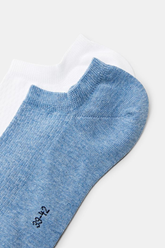 Nízké ponožky, balení 2 ks, BLUE/WHITE, detail image number 2