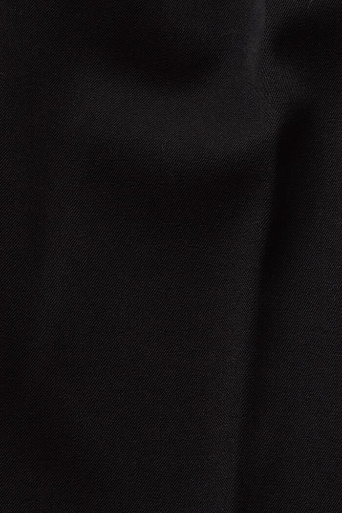 Kalhotová sukně s příměsí viskózy, BLACK, detail image number 5