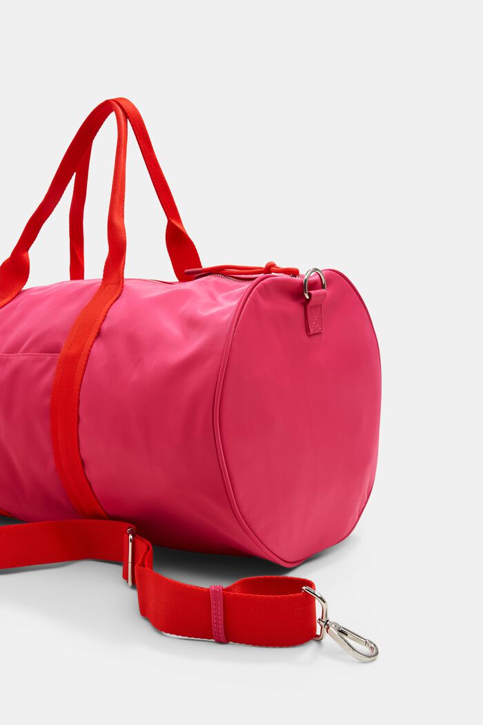 Velká cestovní taška ve stylu duffle bag, PINK FUCHSIA, detail image number 1