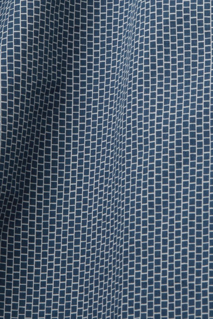 Tričko z bavlněného popelínu, GREY BLUE, detail image number 4