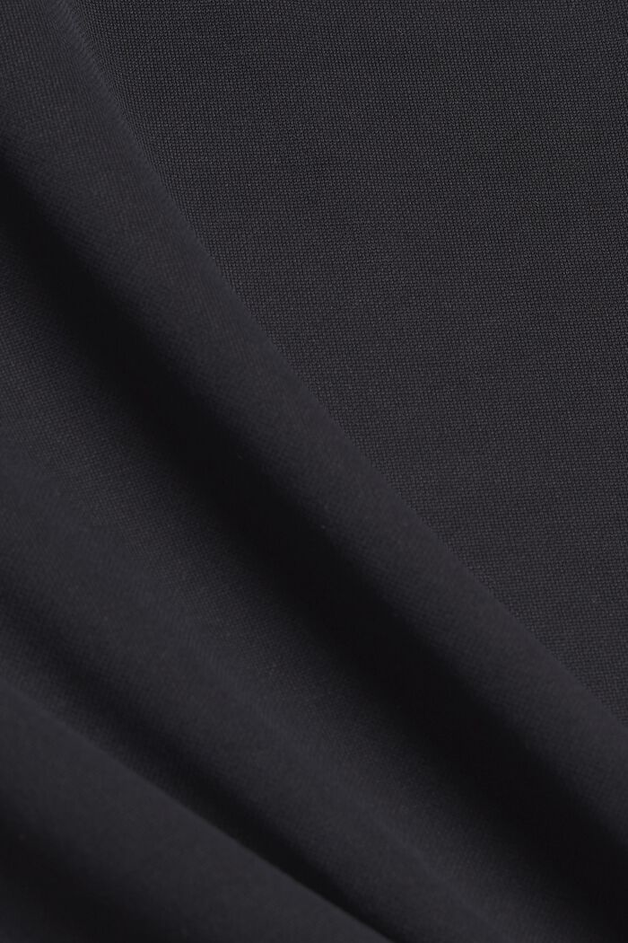 Tričko s dírkovanou výšivkou a rýšky, BLACK, detail image number 4