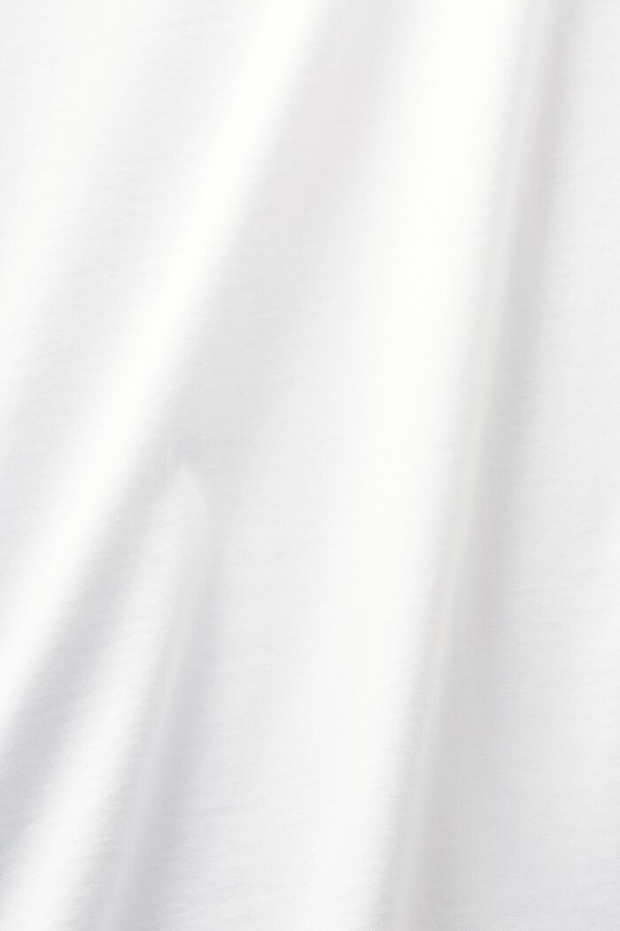 Tričko se špičatým výstřihem, WHITE, detail image number 4