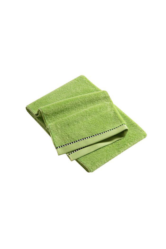 S materiálem TENCEL™: sada ručníků z froté, APPLE GREEN, detail image number 3