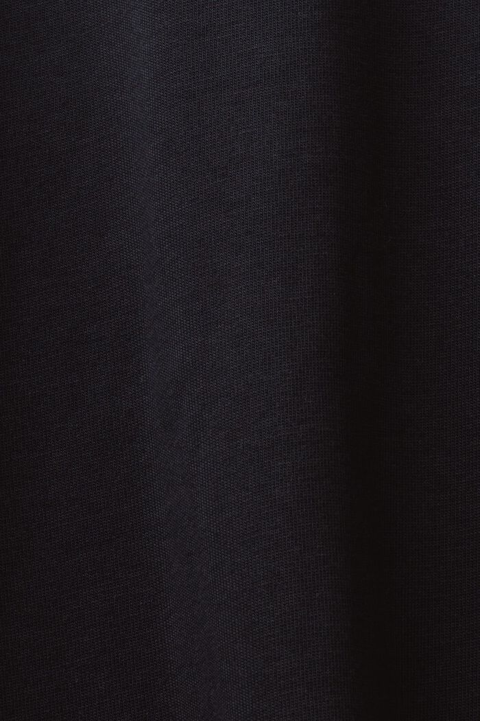 Tričko s logem, z bavlněného žerzeje, BLACK, detail image number 5