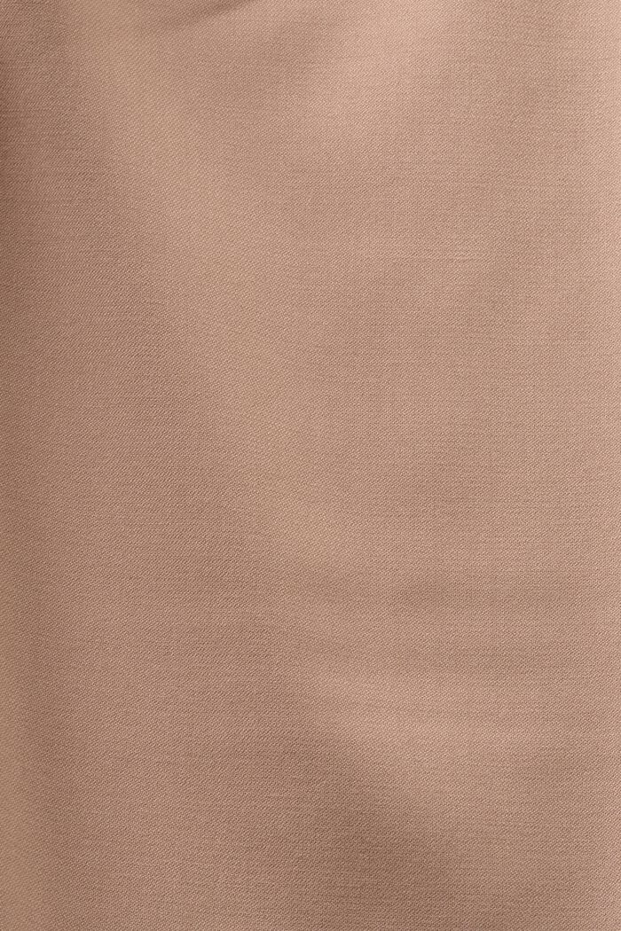 Kalhoty chino s vysokým pasem a s opaskem, TAUPE, detail image number 5