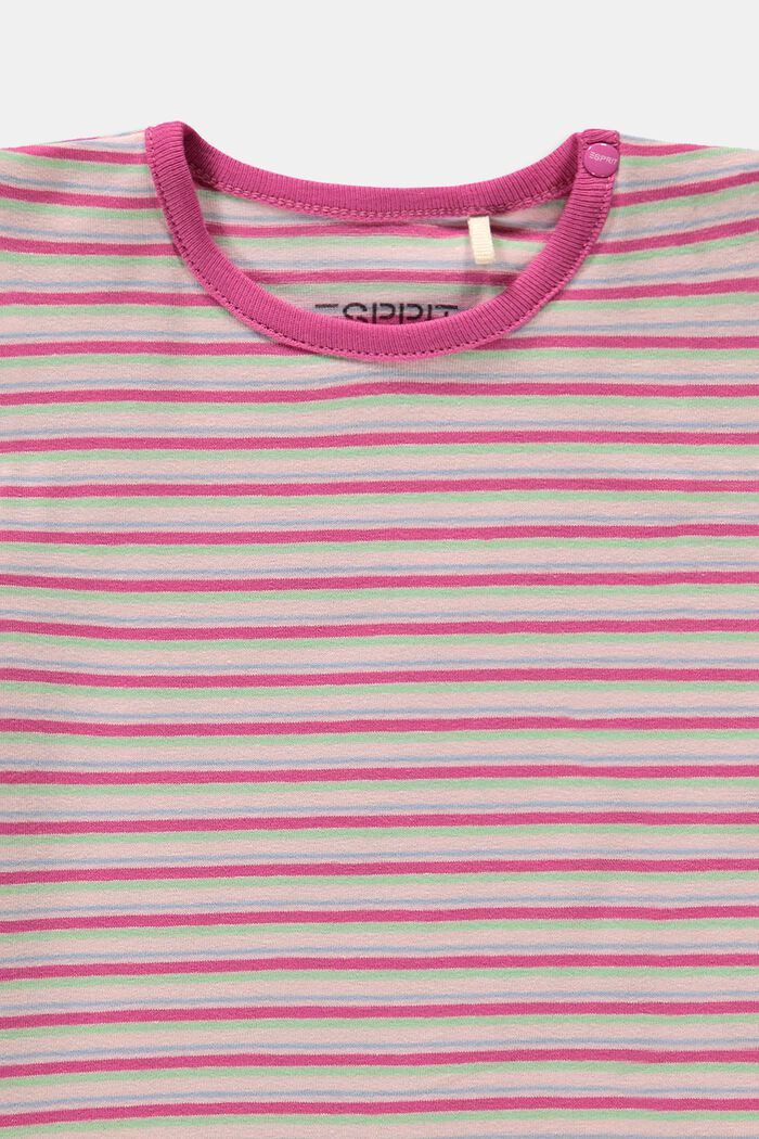 Vícebarevné pruhované tričko, LIGHT PINK, detail image number 2