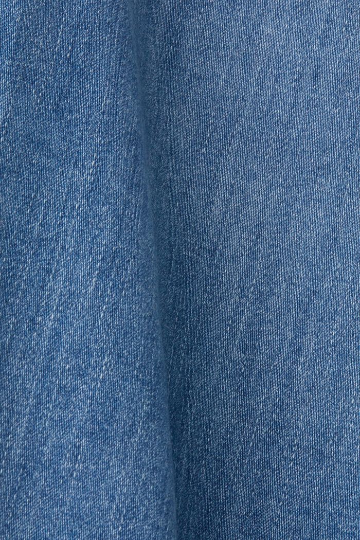 Skinny džíny z udržitelné bavlny, BLUE MEDIUM WASHED, detail image number 6