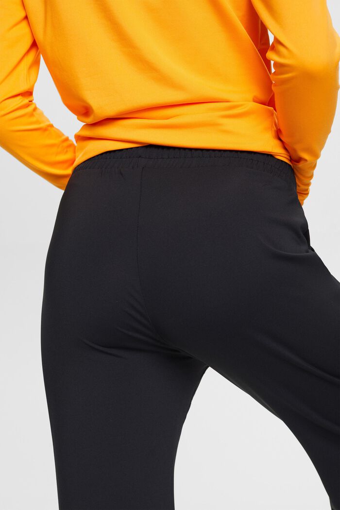 Teplákové kalhoty s úpravou E-DRY, BLACK, detail image number 4
