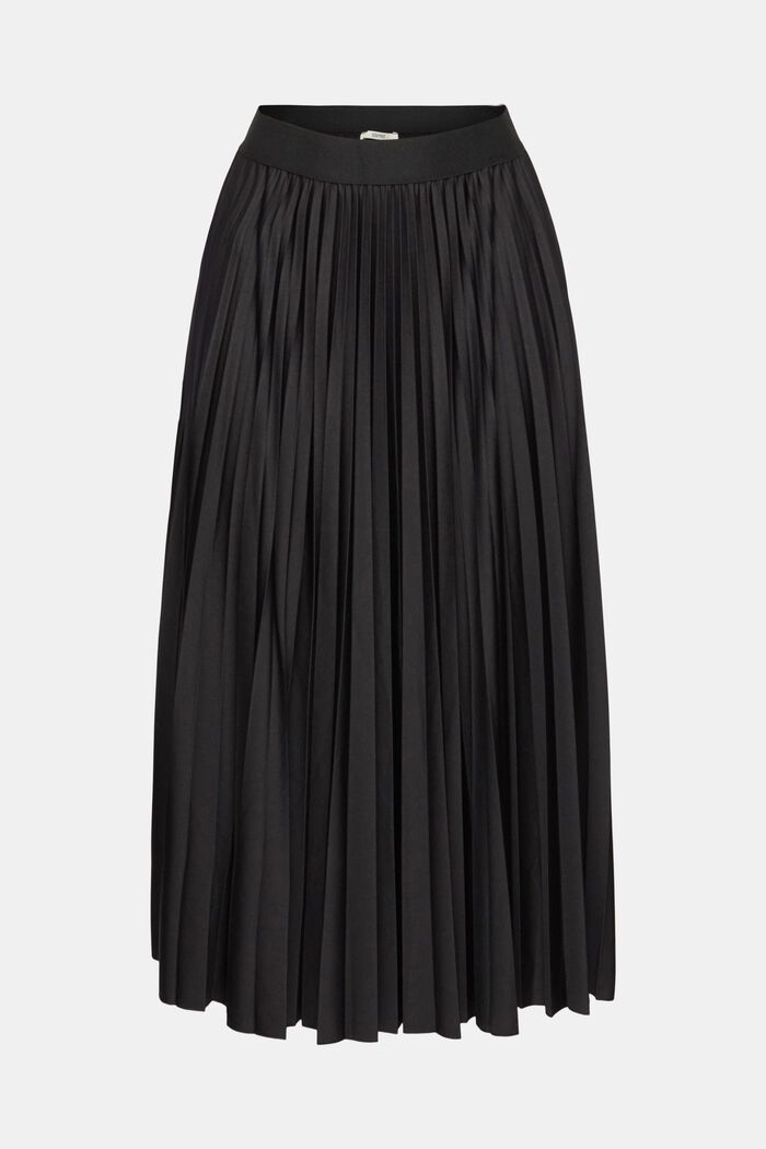 Plisovaná midi sukně, BLACK, detail image number 6