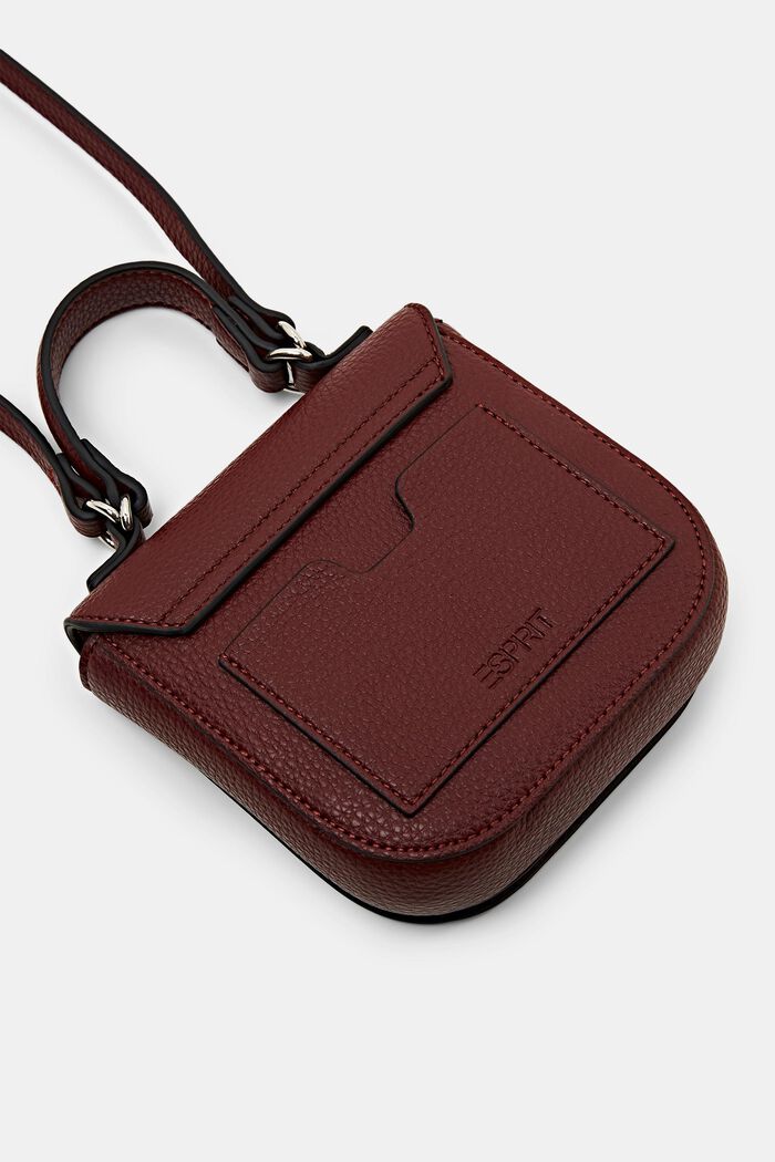 Mini kabelka přes rameno, GARNET RED, detail image number 1
