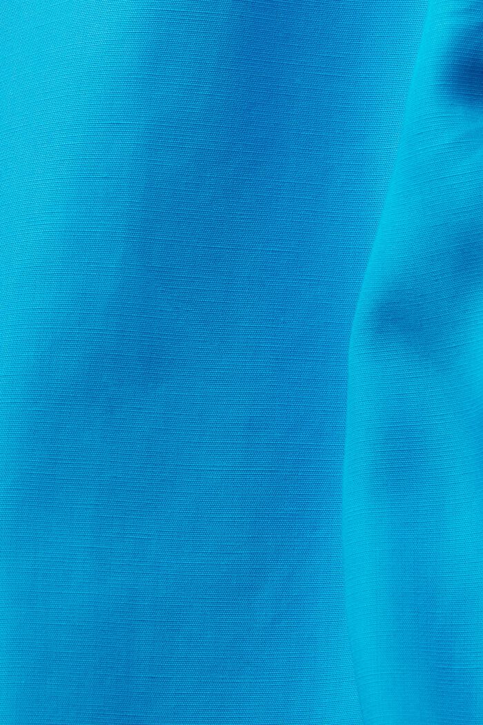 Košilová halenka oversize, BLUE, detail image number 5