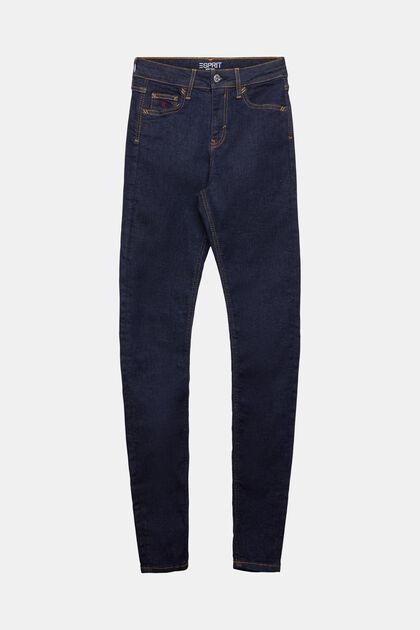 Skinny džíny s vysokým pasem