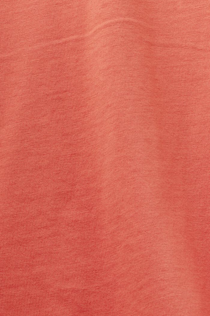 Tričko s potiskem na předním dílu, 100% bavlna, CORAL RED, detail image number 5