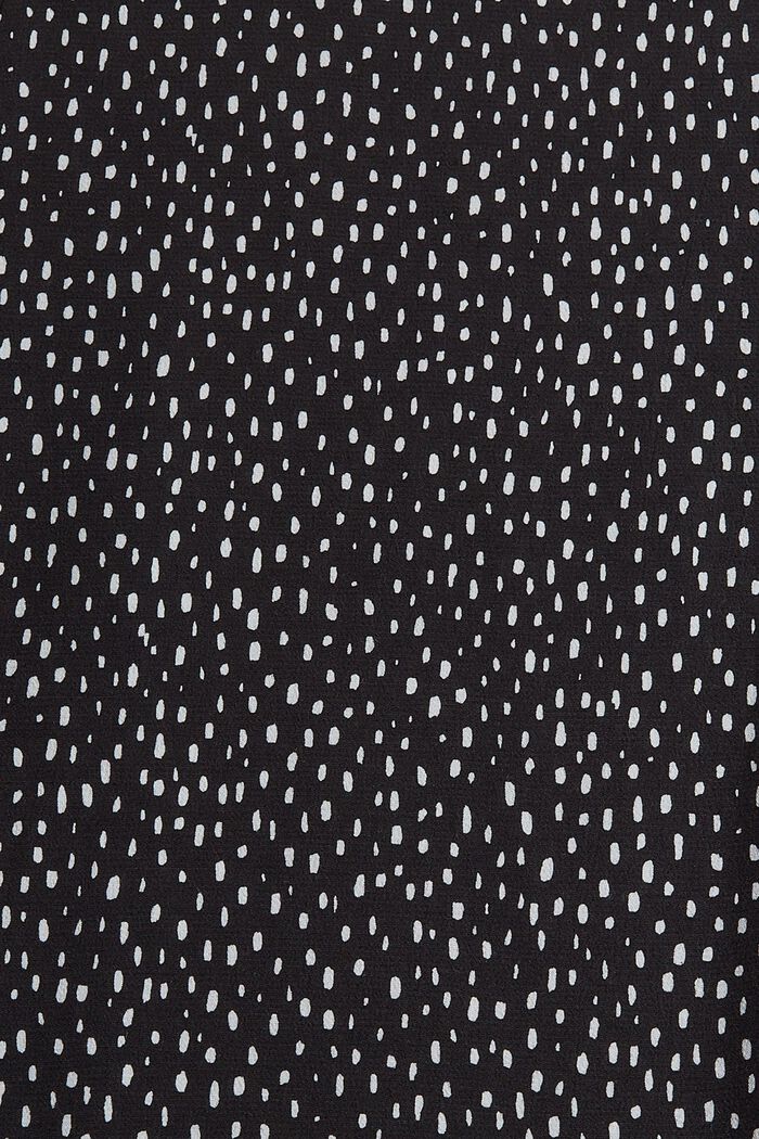 Midi sukně se vzorem, LENZING™ ECOVERO™, BLACK, detail image number 5