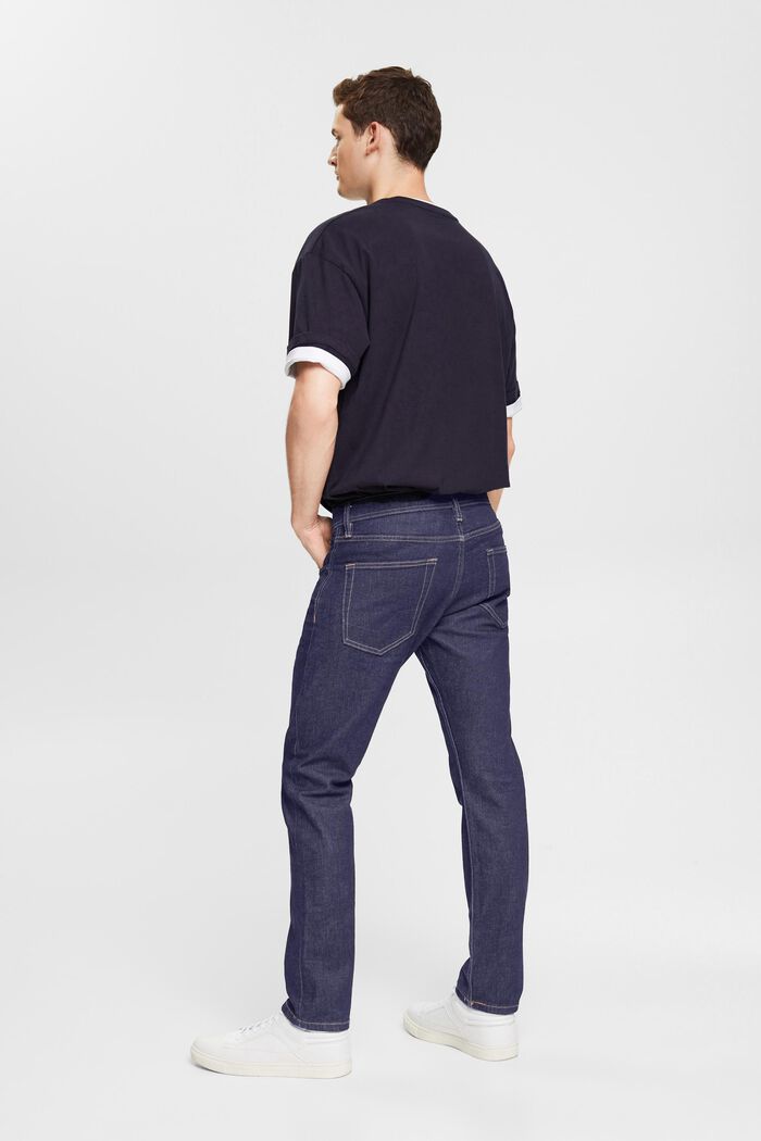 Strečové džíny s bio bavlnou, BLUE RINSE, detail image number 3