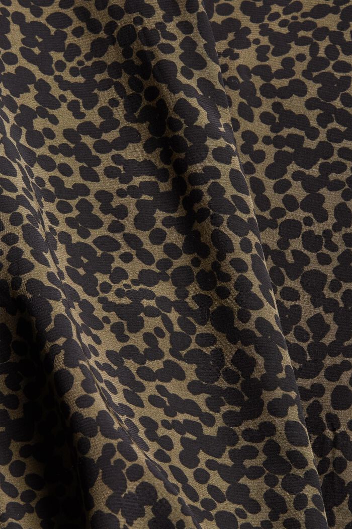 Košilové šaty s materiálem LENZING™ ECOVERO™, KHAKI GREEN, detail image number 4