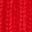Čepice beanie z žebrové pleteniny, 100% bavlna, RED, swatch