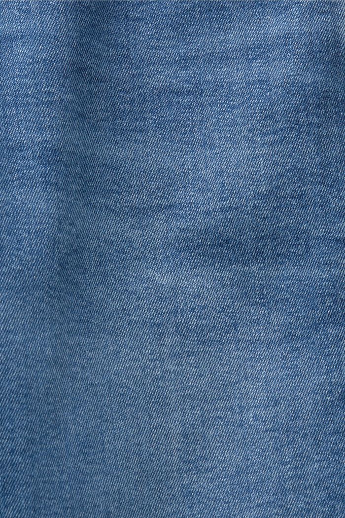 Skinny džíny se střední výškou pasu, BLUE MEDIUM WASHED, detail image number 6