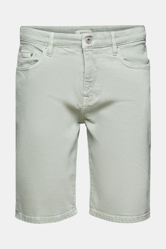 Krátké džínové kalhoty , LIGHT KHAKI, overview
