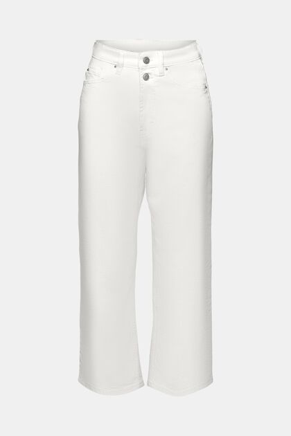 Bavlněné džíny s rovnými nohavicemi