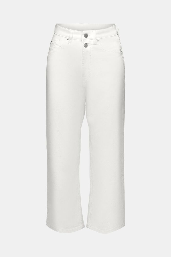 Bavlněné džíny s rovnými nohavicemi, OFF WHITE, detail image number 7