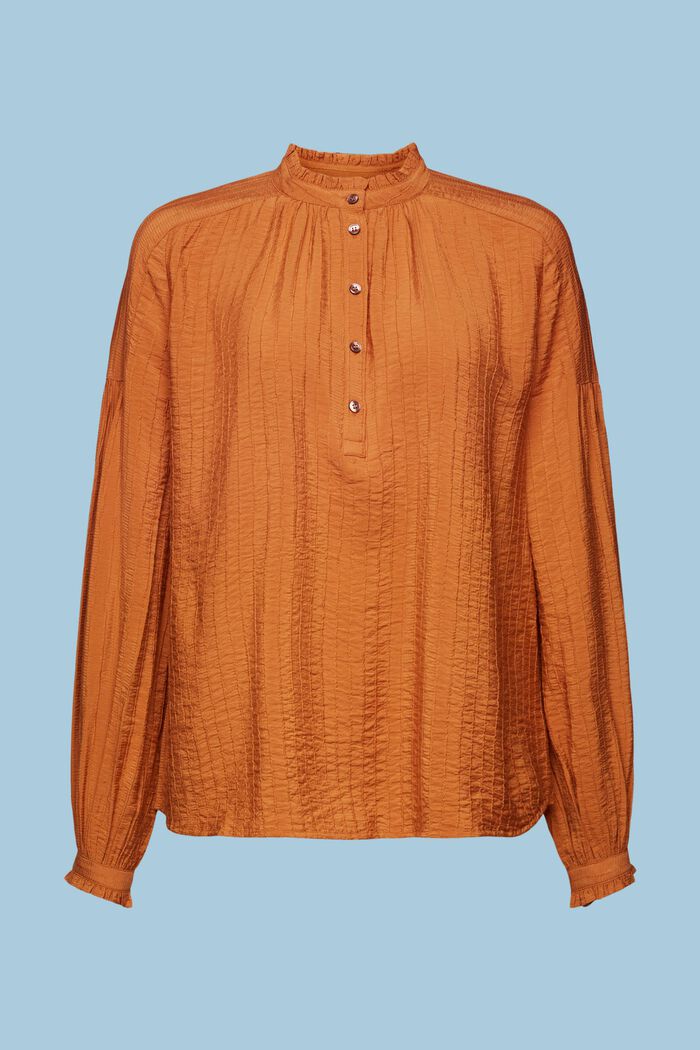 Blouses woven, CARAMEL, detail image number 6