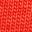 Triko z bio bavlny, geometrický potisk, ORANGE RED, swatch