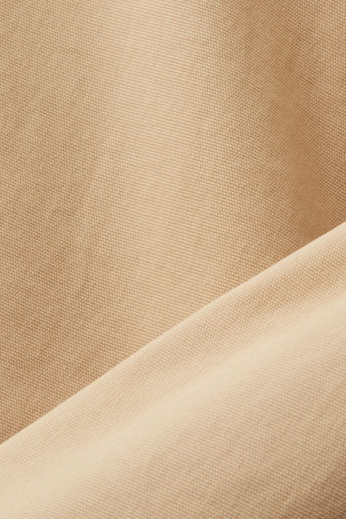 Kalhoty chino, strečová bavlna, SAND, detail image number 6