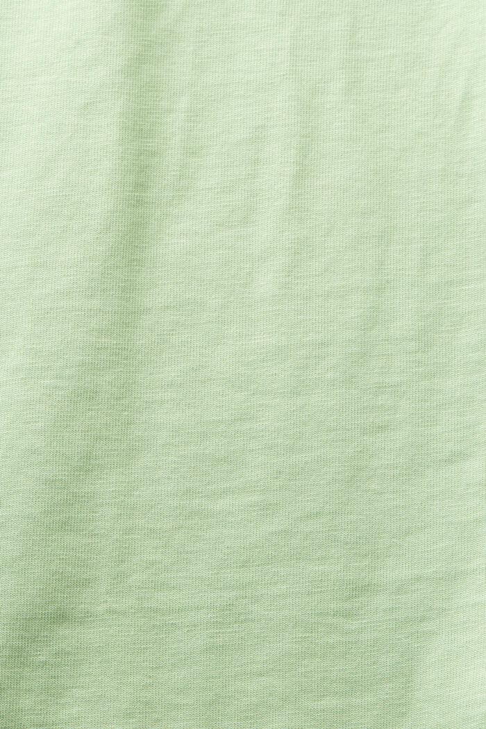 Tričko s logem a kulatým výstřihem, LIGHT GREEN, detail image number 5