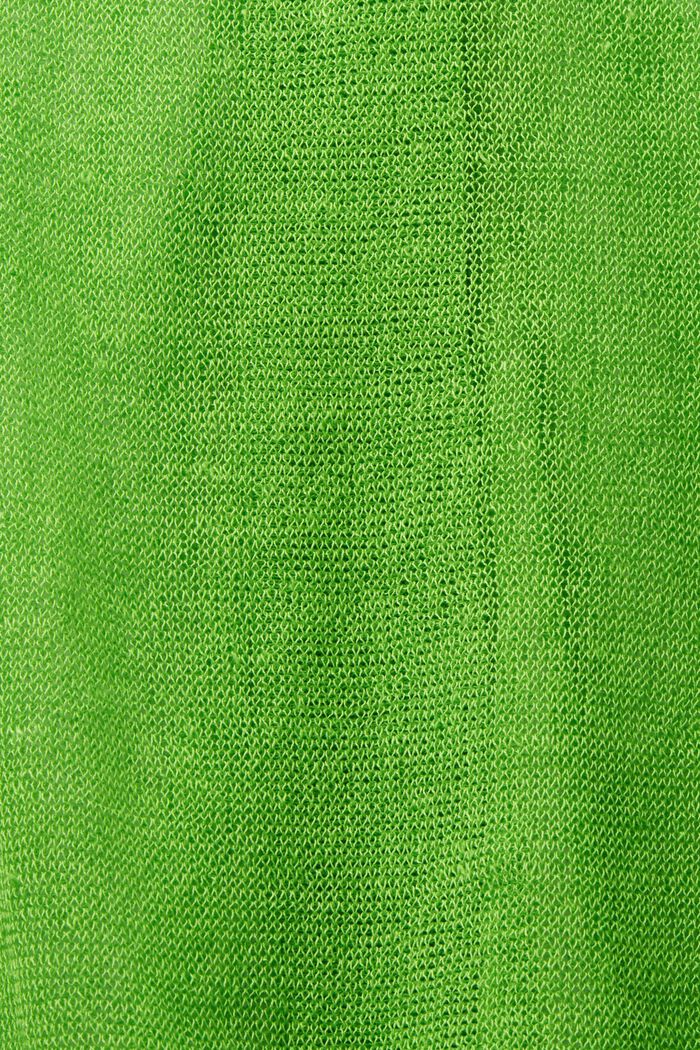 Průhledný pletený kardigan, CITRUS GREEN, detail image number 5