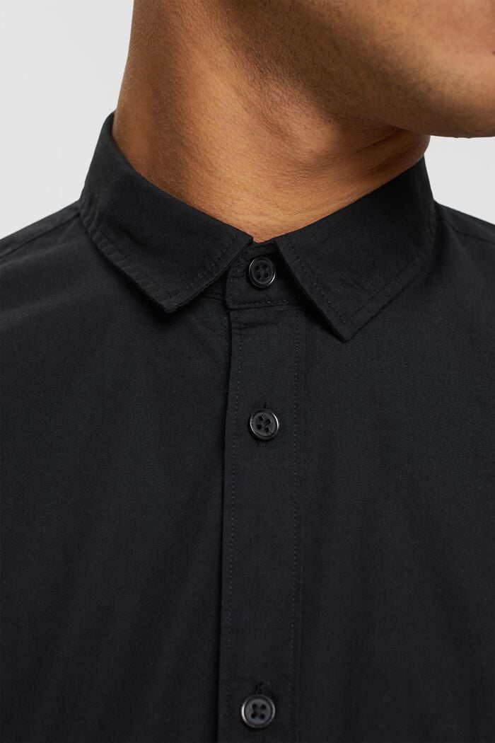 Košile Slim Fit z udržitelné bavlny, BLACK, detail image number 2