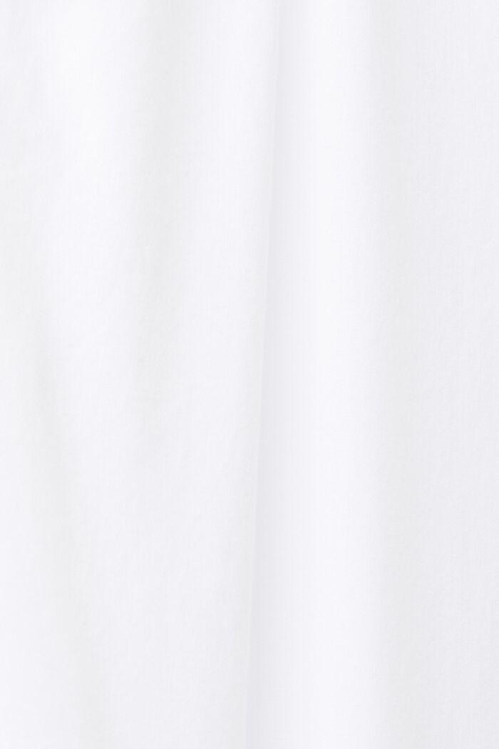 Bavlněná halenka s malou vázačkou, WHITE, detail image number 4