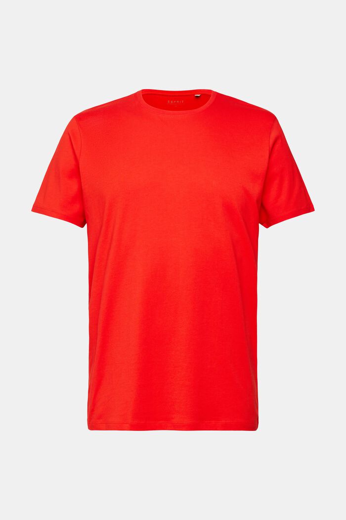 Žerzejové tričko, 100 % bavlna, RED, detail image number 2