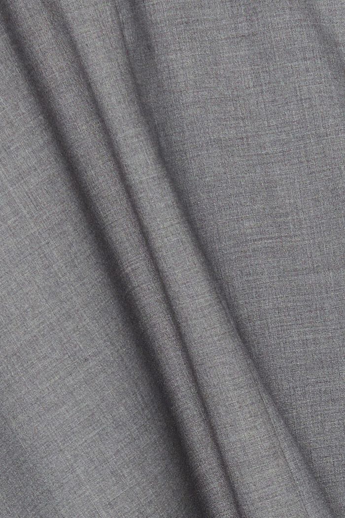 S vlnou: elegantní áčková sukně, MEDIUM GREY, detail image number 4